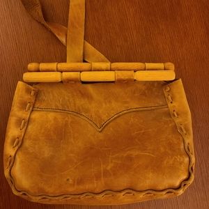 Vintage Woman's Leather Handbag